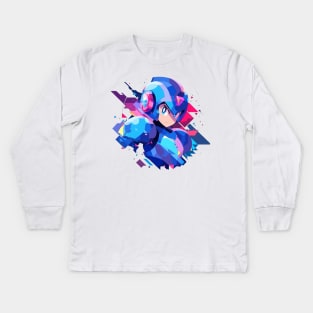 megaman Kids Long Sleeve T-Shirt